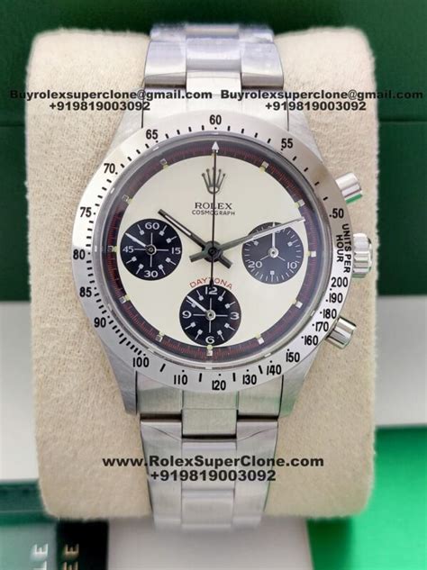 rolex daytona paul newman clone|rolex daytona 1969 price.